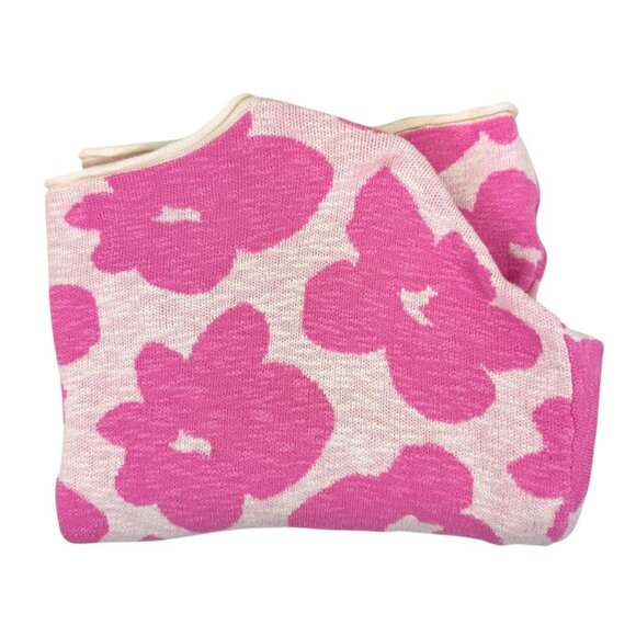 Promesa | S | Floral Knit Crop Sweater | Y2K | Cottagecore | Retro | Feminine - Picture 13 of 16